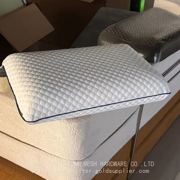 Adjustable Height Firm Pillows Memory Foam Pillows With Machine Washable Comfortable Pillowcase for Back, Stomach Side Sleeper BOLI