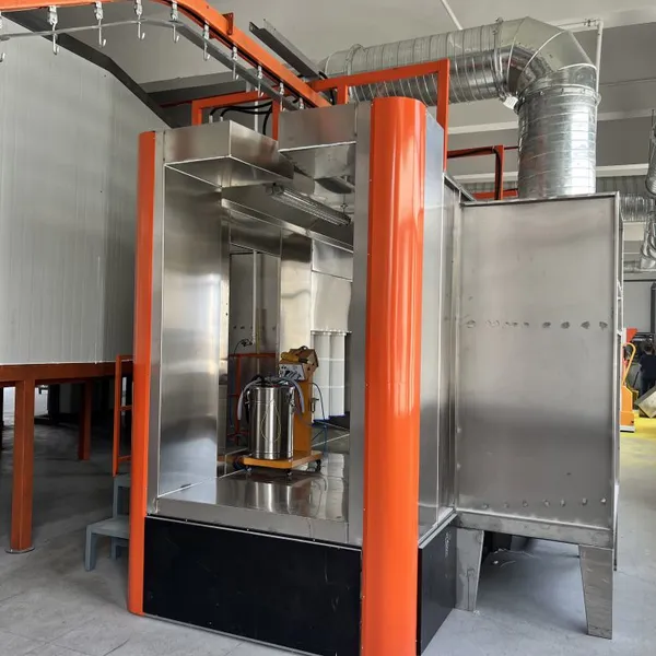 Automatic Powder Coating and Electro-Coating Line for Automotive and Bus Parts Production