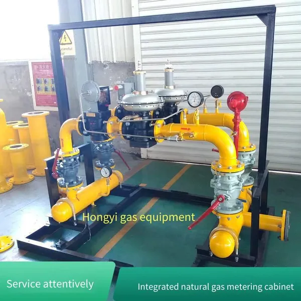 Stainless Steel Cng Decompression Station, Gas Pressure Regulating and Metering Device, Natural Gas Metering and Pressure Regulating Cabinet photo-5