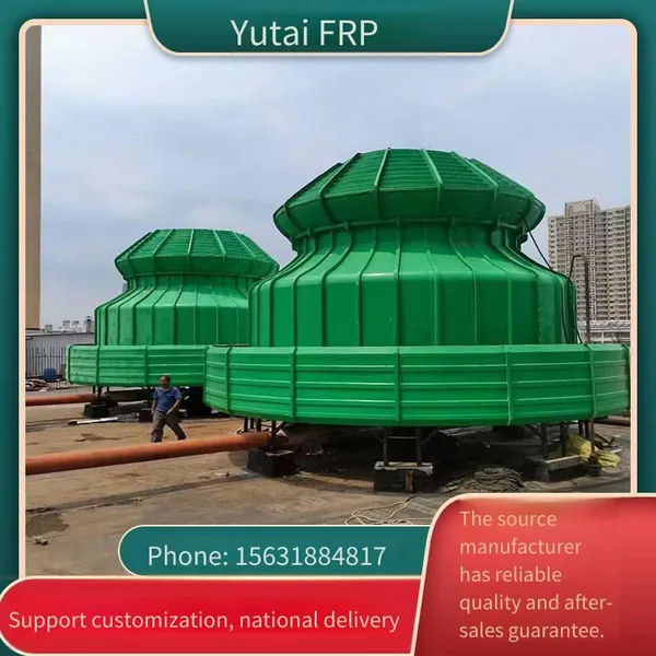 Small Spray-type Cooling Towers, Manufacturing and Supply of Square Fiberglass Reverse-flow Cooling Towers. Yutai Environmental Protection photo-2