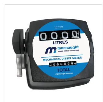 MACNAUGHT Mechanical Diesel Flow Meter AMFM Fuel Consumption Measuring Gauge
