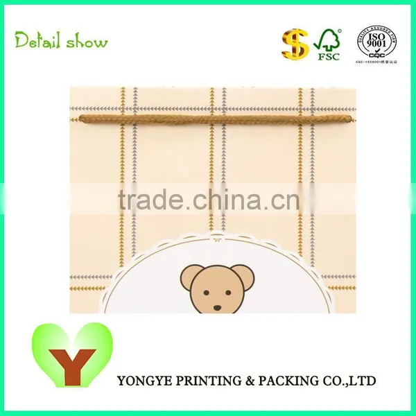 Door Gift Packing Hair Bags Paper With Logo Printed photo-3