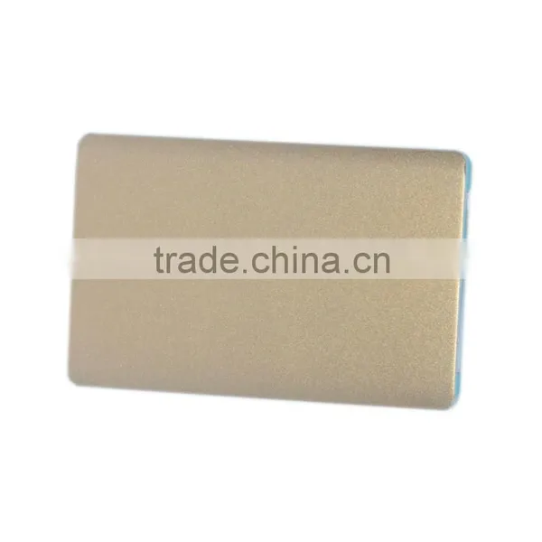 Credit Card Power Bank for Samsung and Iphone 5 Portable 5v Lipo Battery Power Bank photo-2