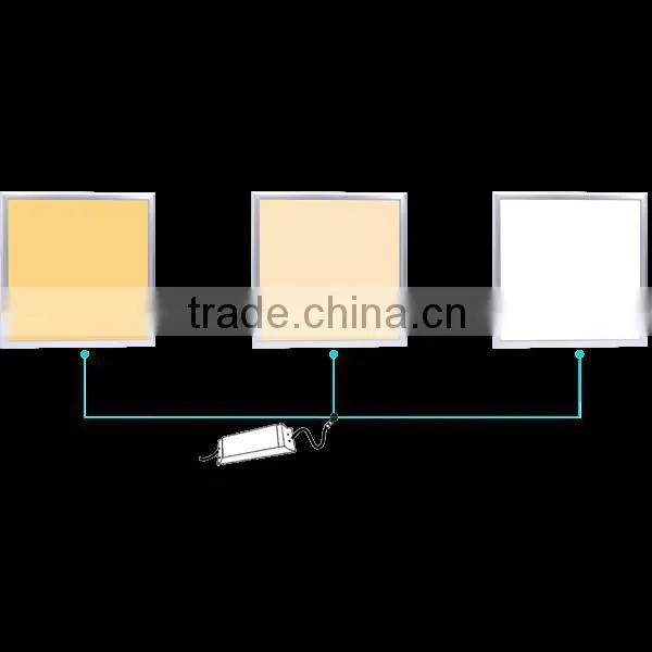 TUV CE RoHS 40W 600 600mm Square Flat Color Temperature Adjustable LED Panel Lighting Quality Choice photo-2