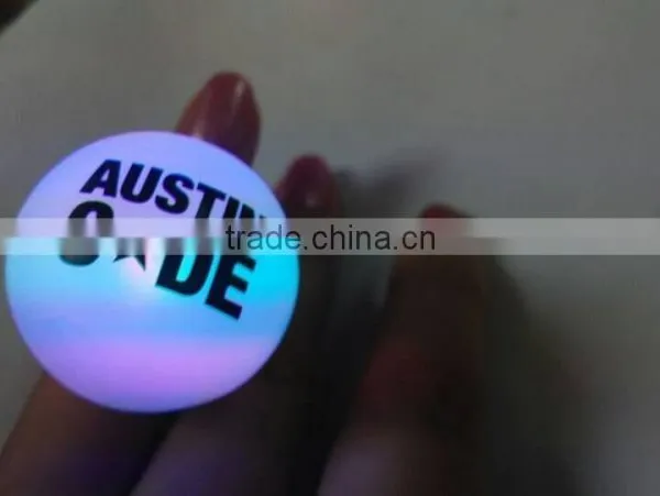 Chirstmas Gifts Led Flashing Finger Ring Light,party Supply Led Finger Ring,promotional Item Led Glowing Finger Ring With Logo photo-4