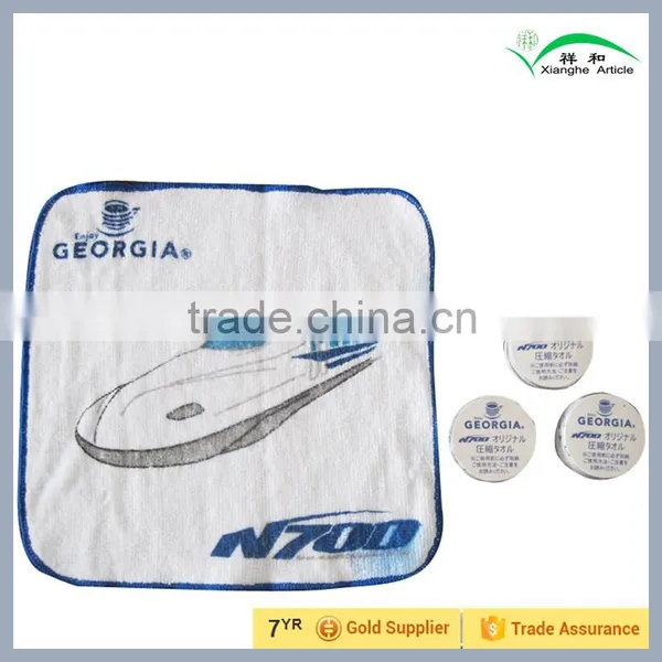 100% Cotton Velour Cheap Magic Towels for Train Gift photo-3