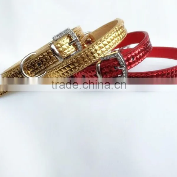 Wholesale Pet Supplies High Gloss Surface Crown Pendant Dog Collars photo-2