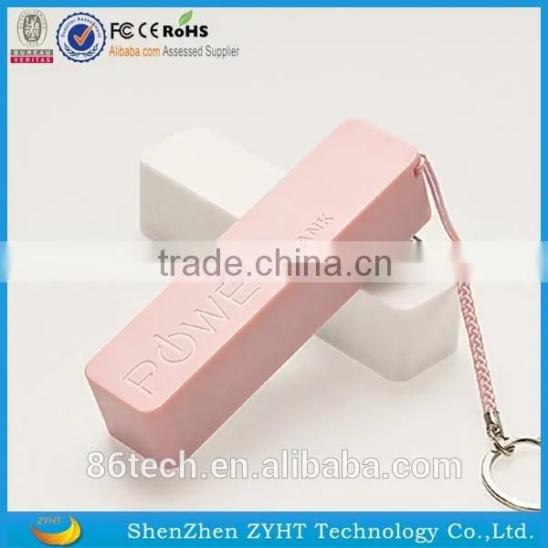 Hot Diy Portable Power Bank 2600mah Lipstic Power Bank Quality Choice photo-5