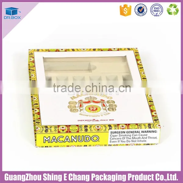 2016 Hot Sale Custom Logo Cigar Packaging Box/cardboard Box/gift Box for Wholesale photo-5