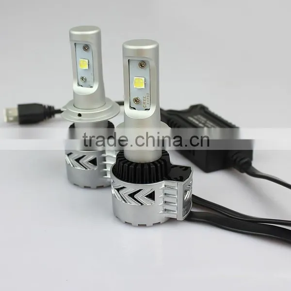 Industries Top Brightness 6000LM Single Beam 6500k 36W 12V Auto Led H7 Kit photo-2