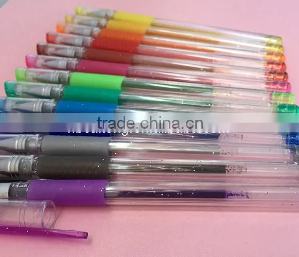 Gel-Ink Gel Pen's Ink Type and Normal Gel Pen's Ink Feature Colored Gel Pen 20-piece Value Set photo-3