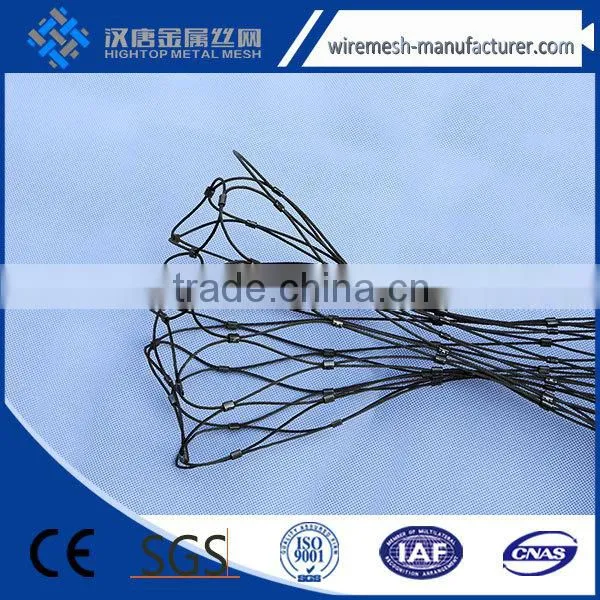 New Style ! Stainless Steel Wire Rope Diamond Pattern Metal Mesh photo-5
