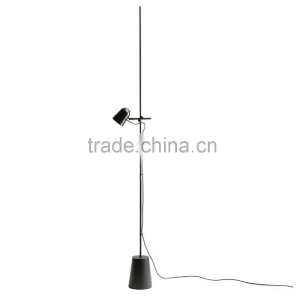 Black Aluminum Contemporary Floor Lamp/Lights photo-2