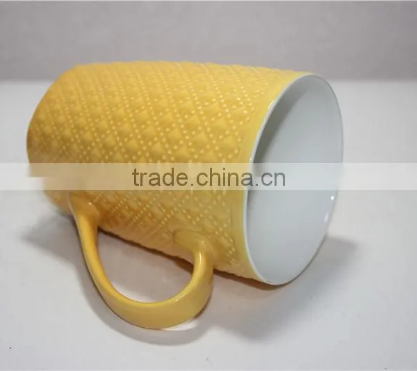 12oz Glazed Ceramic Sublimation Mug Coffee Cup With Square Bottom photo-5