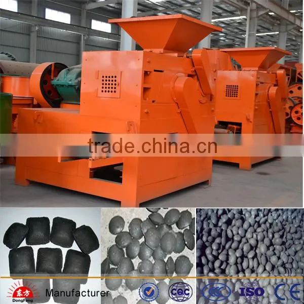 Round Shape High Burning Value Iron Oxide Skin Briquette Press Machine photo-4