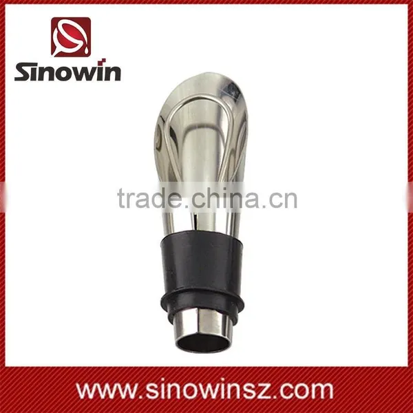 Stainless Steel Wine Pourer With Stopper photo-3