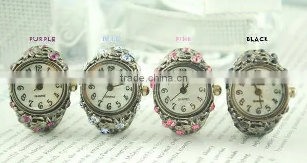 Fashion Ancient Style Ladies Ring Watch