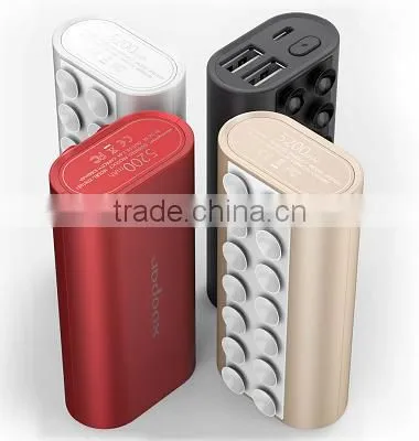 Emergency Charger Smart Moible Phone Power Bank 5000mAh With Suction Cups and OEM Logo photo-2