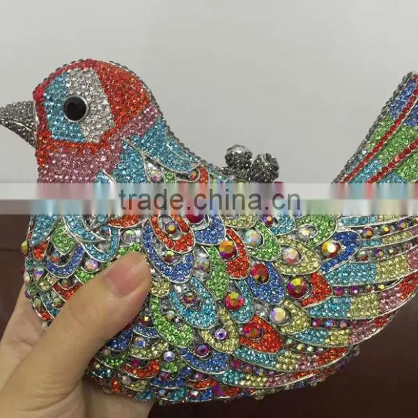 Ladies Hand Bag Crystal and Rhinestone Evening Bags Women Handbags
