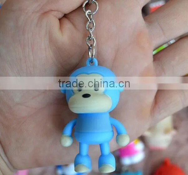 Custom Animal Design Led Key Chain photo-5