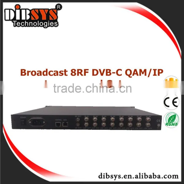 FTA 8 DVB S2 to ip Gateway With 244 Spts Channels and Mux photo-3