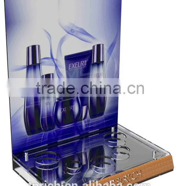 L-shaped Multifunctional Acrylic Cosmetic Display Case photo-4