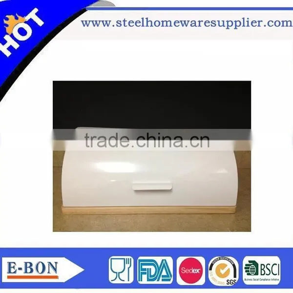 Stainless Steel Ceramic Bread Bin photo-3