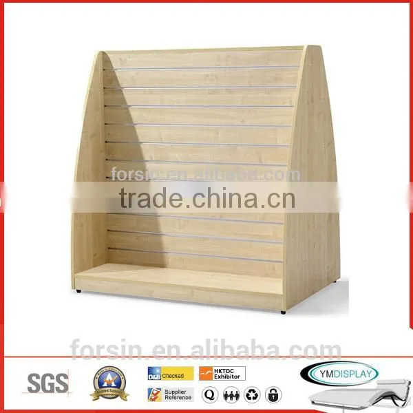 Wood Slatwall Display Rack