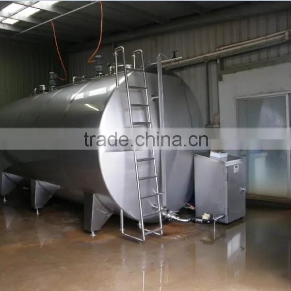 20T Horizontal Type Stainless Steel Milk Storage Tank With Insulation photo-3