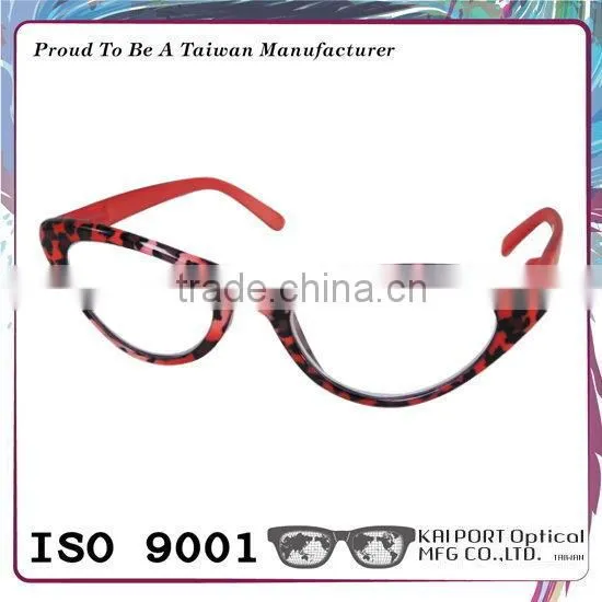 Cat Eye Style Pattern Plastic Optical Glasses photo-2