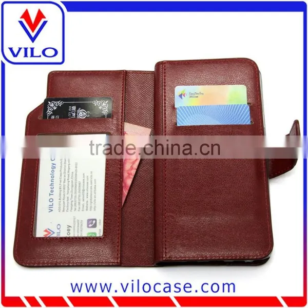 Cheapest Many Card Holders Wallet Leather Case for Samsung Galaxy Note 5 photo-2