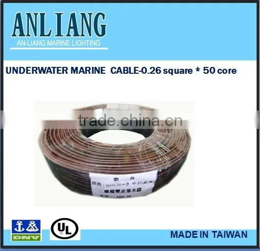 DNV/UL 2core 13.3mm PVC Coated Marine Waterproof Enameled Copper Wire Cable photo-6