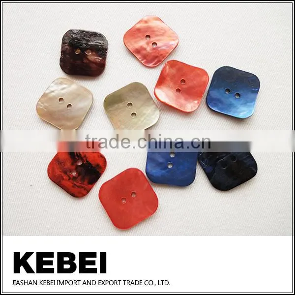 Colorful Shell Snap Button for Handmade Works photo-2