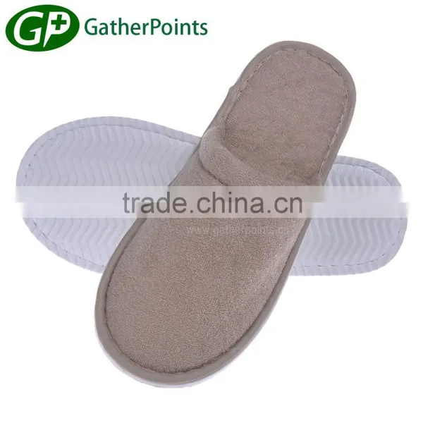 Fantastic Organic Cotton Hotel Terry Cloth Slippers Indoor Slipper