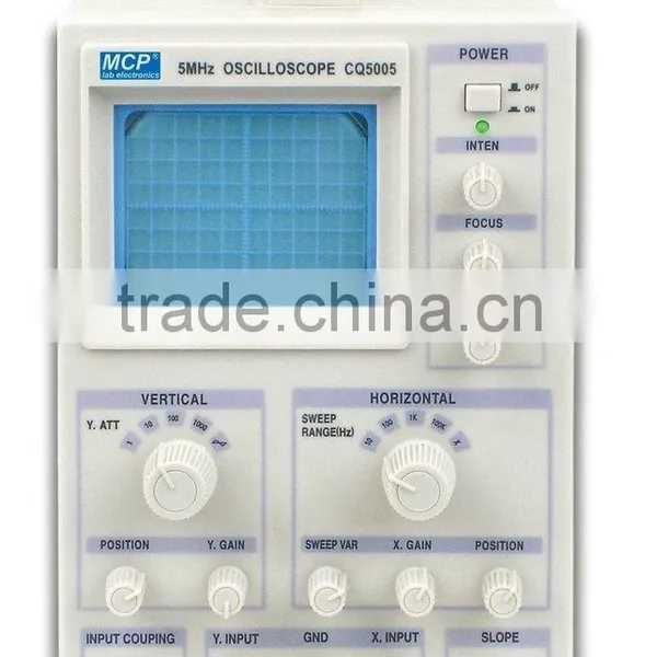 CQ5005 - Student Oscilloscope 5Mhz/mini Oscilloscope/low Cost Oscilloscope