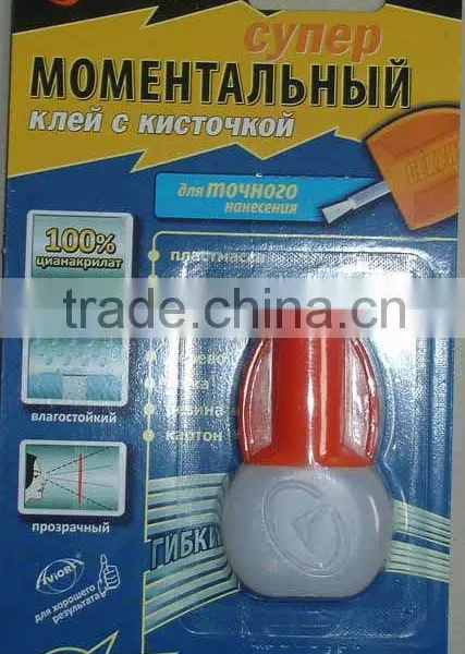 5g Cyanoacrylate Adhesive Instant Super Glue With Brush
