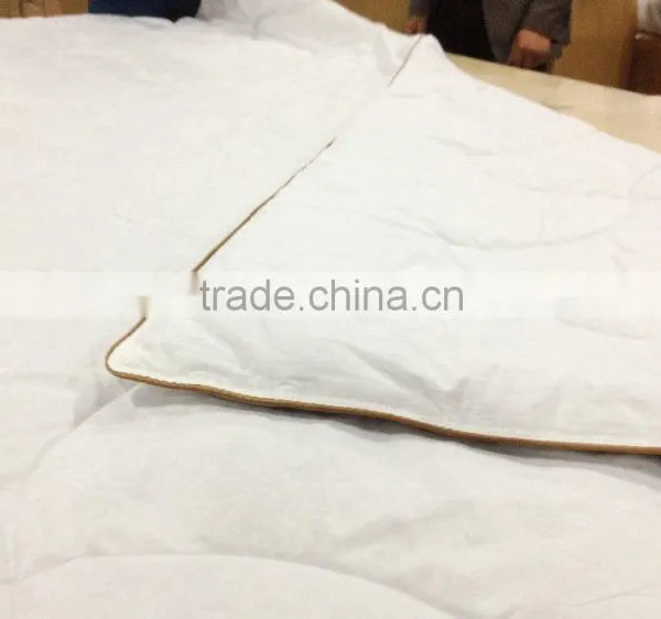 Double Size Camel Wool Quilt With Soft Camel Wool Filling Jacquard Cotton Fabric Cover Washable photo-4