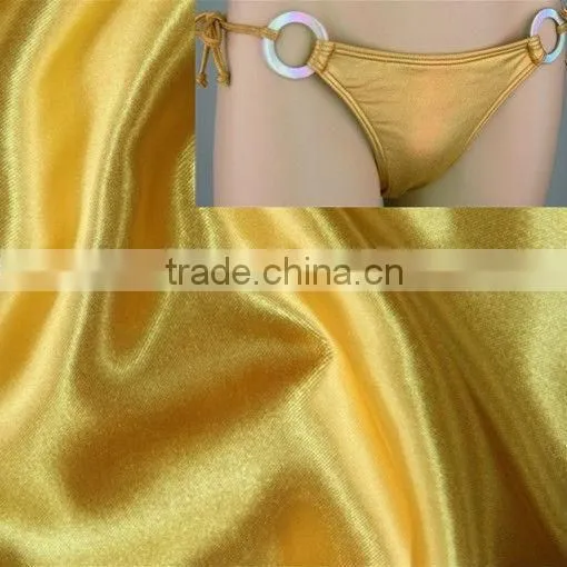 Shiny Stretch Nylon Spandex Stretch Satin Fabric photo-2