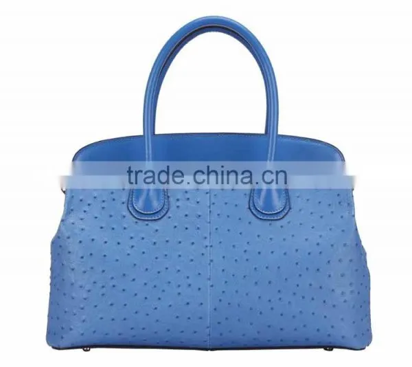 S746-B2798 Women Handbag With Ostrich Cow Leather Bag Hady Handbag Mochila Wayuu Women Bag Ladies Satchel Bags photo-3