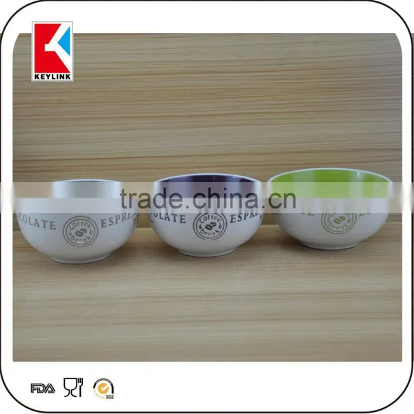 Bulk Logo Printed Matt Finish Cereal Bowl Soup Ceramic Bowl photo-2