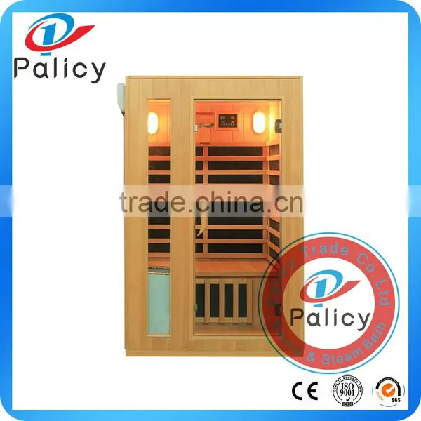 2016 Best Design 2 Person Prefab Cabin Far Infrared Sauna Cabin for Gym photo-3