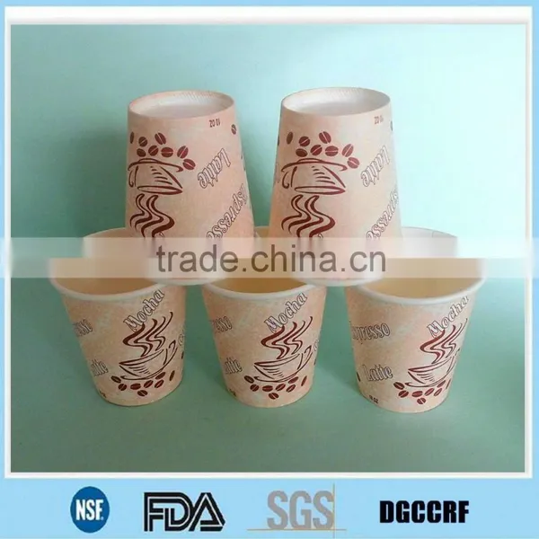 White Plain Paper Cup With Black Lid photo-4
