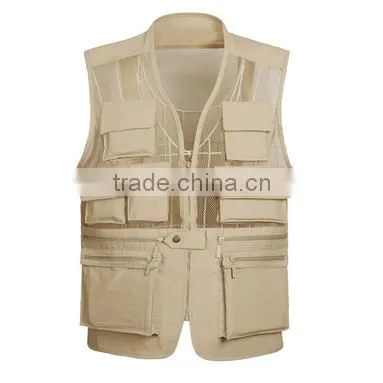 Sleeveless for Men Fishing Vest photo-3