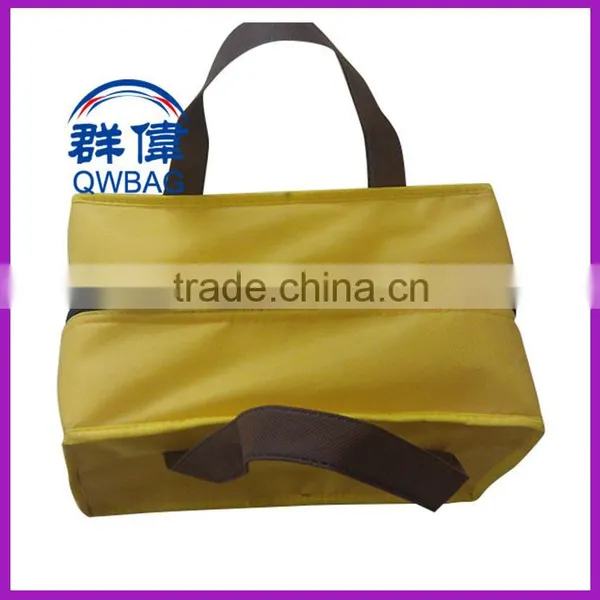 Customized 600D Disposable Thermal Insulated Oxford Polyester Lunch Cooler Bag photo-6