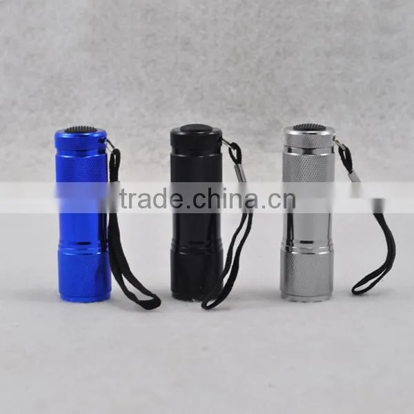 Aluminum 9 LED Flashlight photo-3