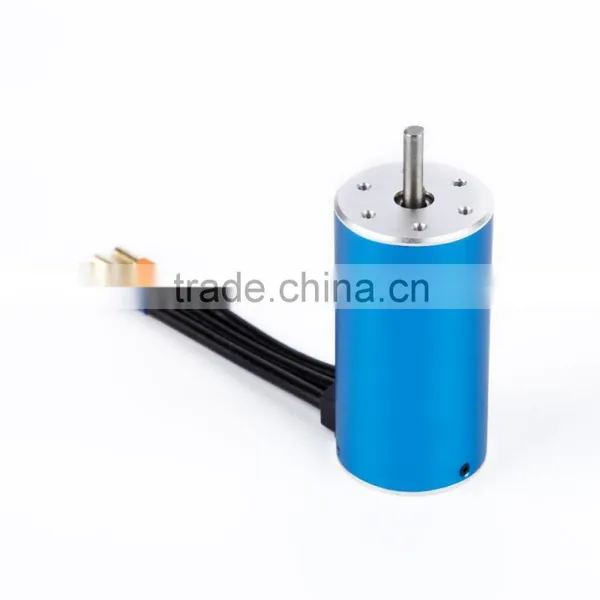 3670 4 Poles 2150KV Brushless Motor for RC 1/10 Off-road Monster Truck Car Boat photo-2