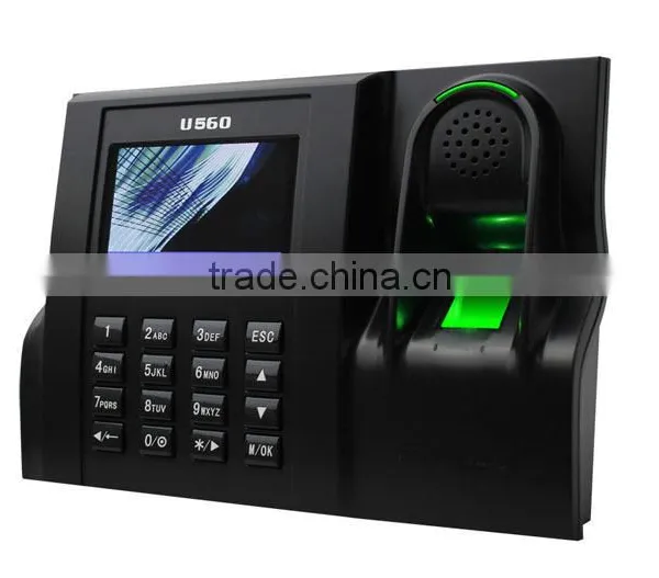 Standard Webserver TCP/IP Communication Tendance Color TFT Screen Optional Rfid/mi-fare Card Fingerprint Time Attendance Clock photo-4