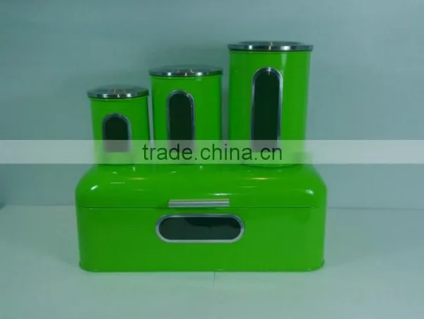 7pcs Stainless Steel Bread Storage Set photo-2