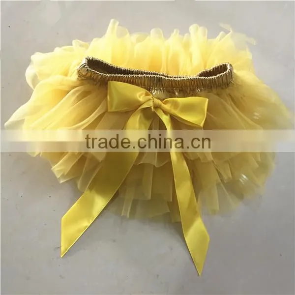 Infant Toddler Children Clothing Baby Bloomer Solid Ruffle Baby Bloomer photo-5