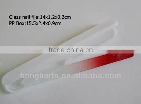 emery board nail File with PP box package